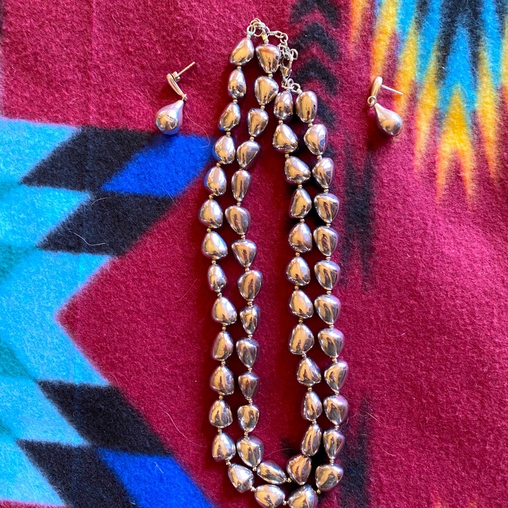 Necklace and Earrings
